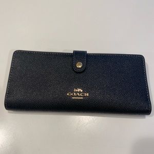 Beautiful Slim Coach Wallet.